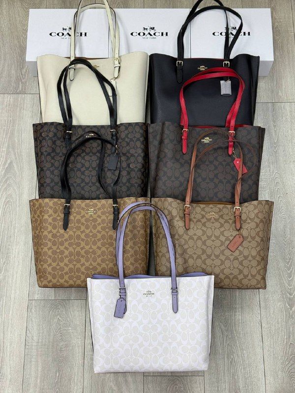Coach — из натуральной кожи