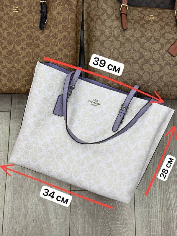 Coach — из натуральной кожи